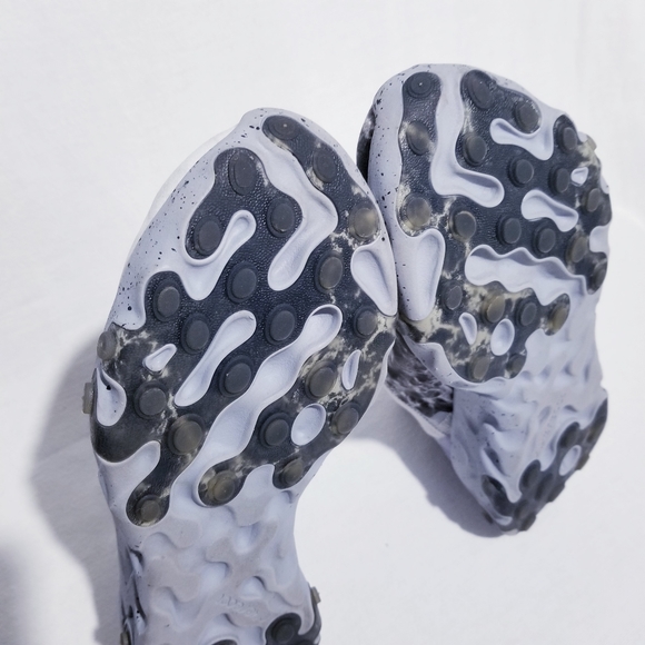 Size 8 (9.5w) - Nike React Element 55 x Kendrick Lamar Pure Platinum - 2019 - Picture 11 of 13